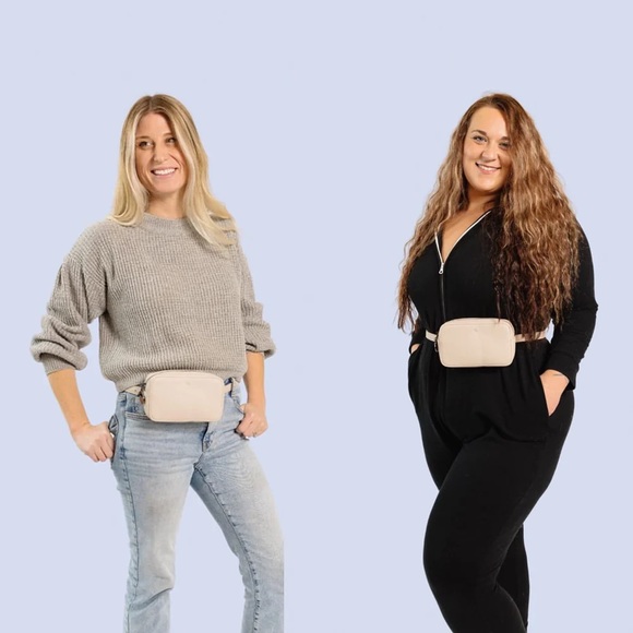 ela / Micro Belt Bag in Dove Pebble (Jilly Box exclusive) - Picture 2 of 3